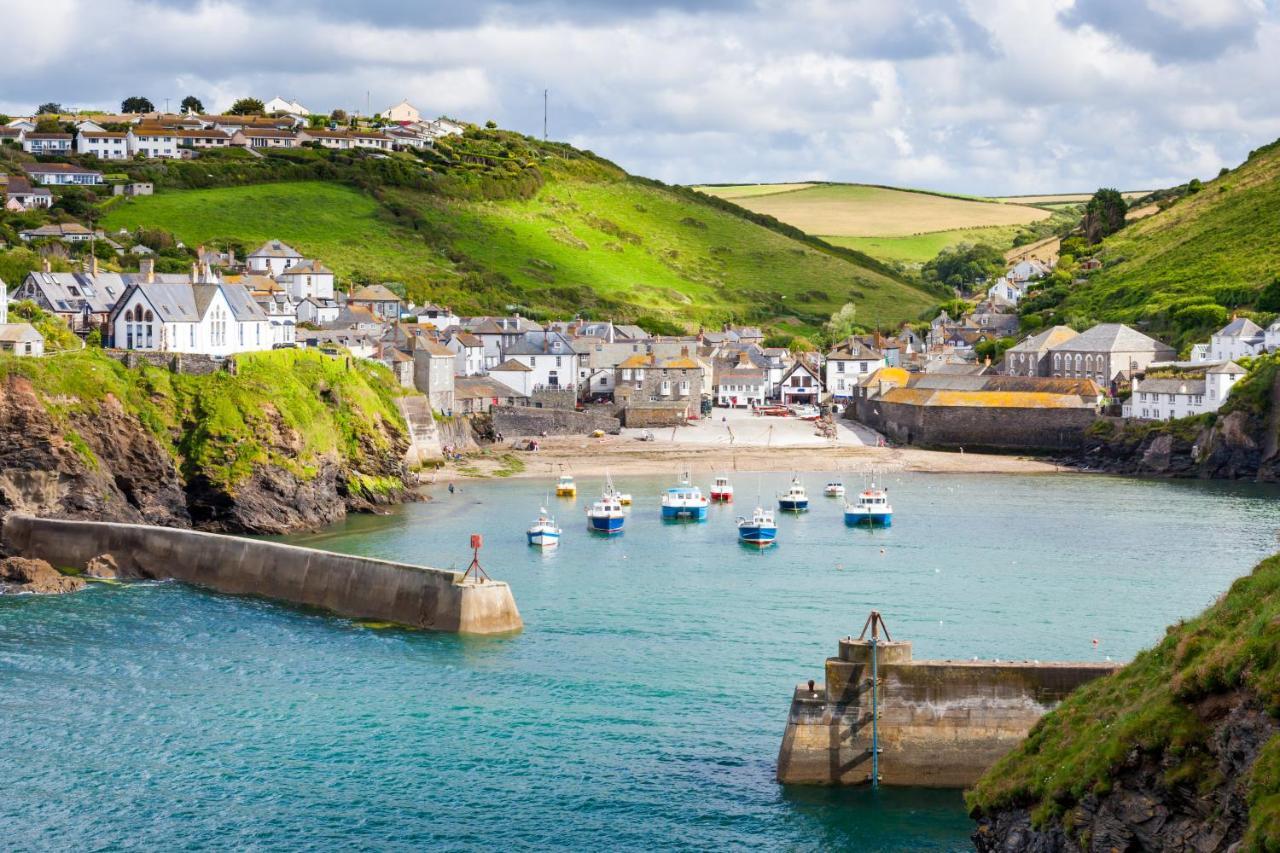 Polrunny Farm Blackberry Cottage - Cornwall Bliss In Sight Of The Sea Boscastle Exterior photo