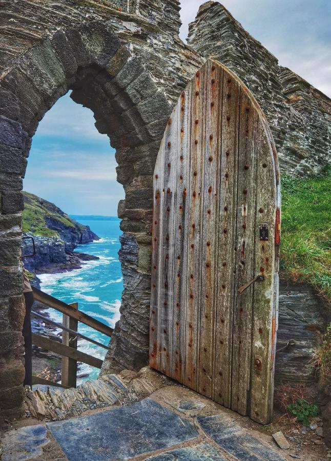 Polrunny Farm Blackberry Cottage - Cornwall Bliss In Sight Of The Sea Boscastle Exterior photo